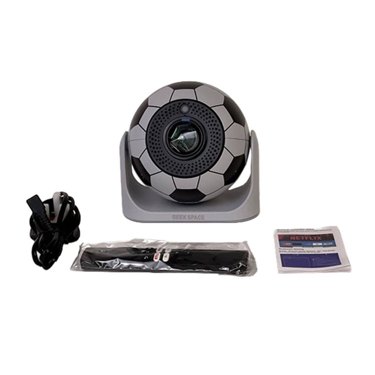 خرید ویدیو پروژکتور Geek Space JY360 | اندروید داخلی، بلوتوث و تصویر ۱۳۰ اینچ